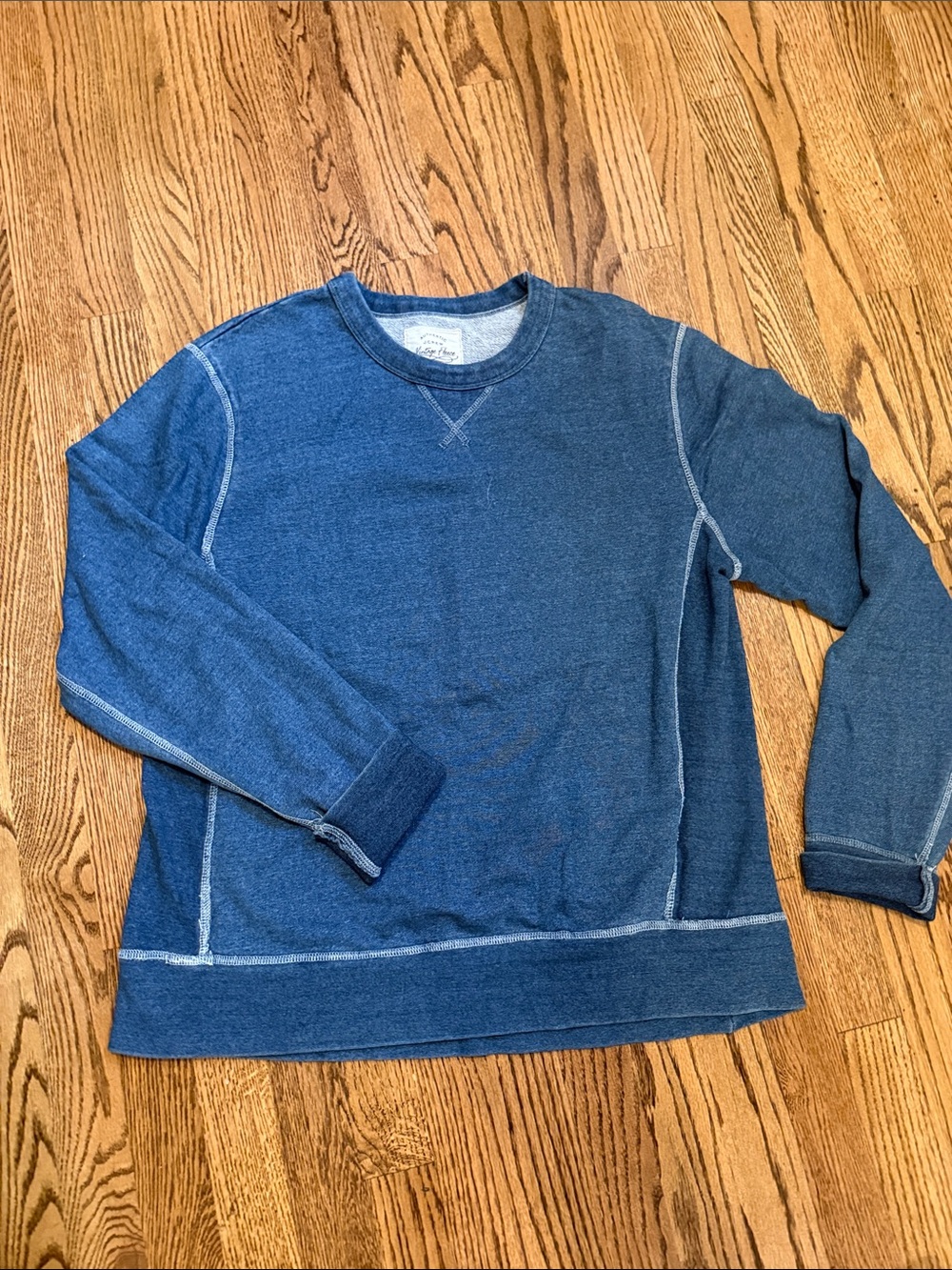 Women’s J Crew Blue Crewneck Sweatshirt